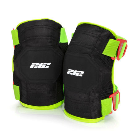 212 PERFORMANCE Breathable Mesh Gel Core Foam Knee Pads with Hi-Viz Straps GKP-88